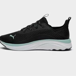 Puma Sophia Evo Women's Black and Teal Sneakers sz 10 nwb